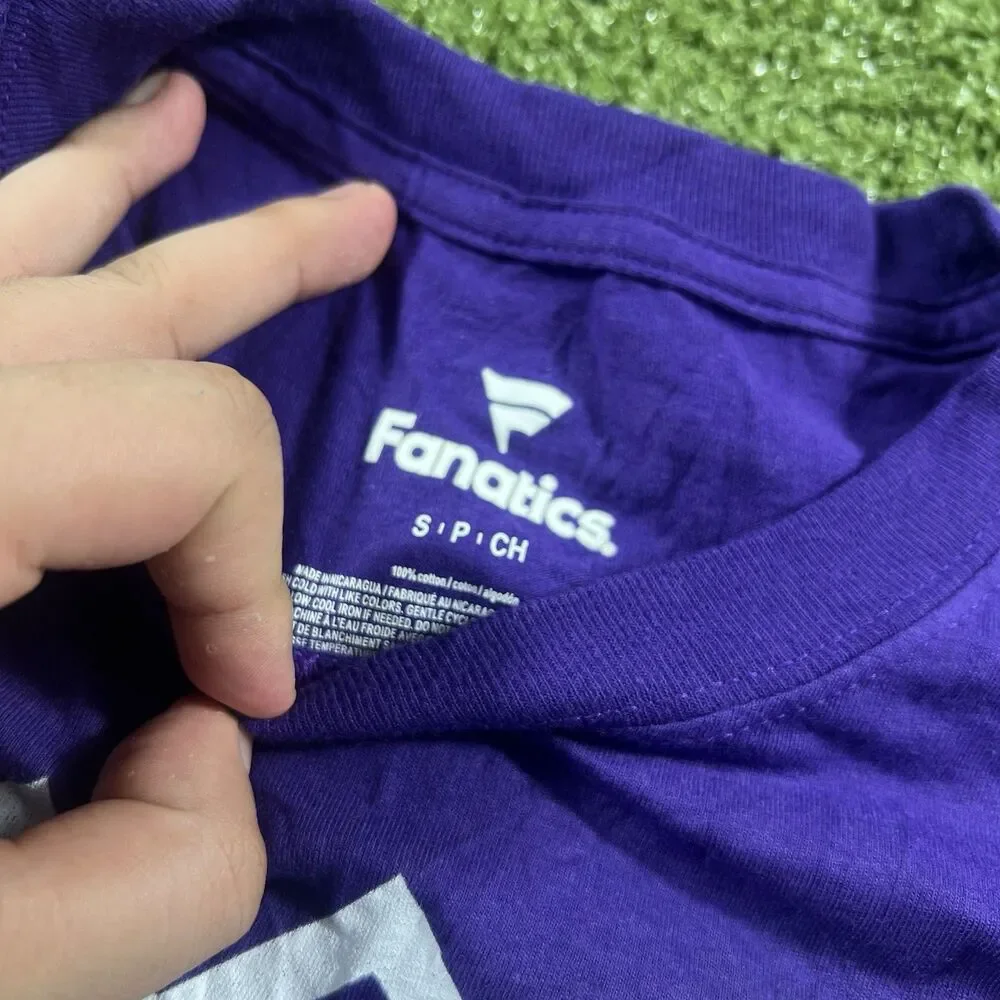 Fanatics Sacramento Kings T Shirt Men’s S Purple NWOT
